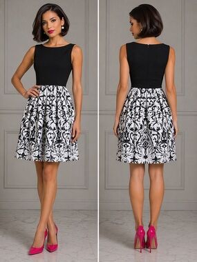 Lauren Ralph Lauren Sleeveless MIDI Dress
